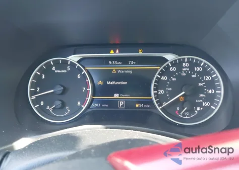 2025 Nissan Sentra Sv z USA, uszkodzony, nr VIN 3N1AB8CV9SY236498